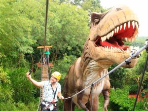 Ticket - Dino Adventure (Tirolesa) - Dreams Park Show