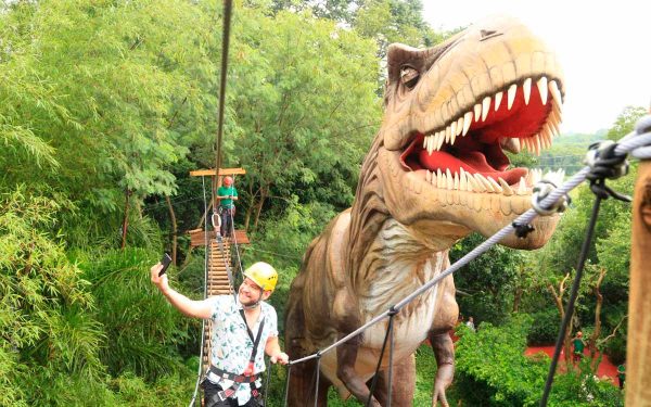 Ticket - Dino Adventure (Tirolesa) - Dreams Park Show
