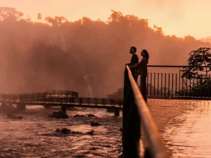Pôr do Sol nas Cataratas